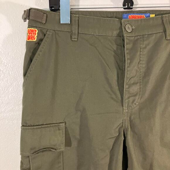 Empyre Army Green Fatigue Skater Cargo Pants NWOT - Picture 2 of 7